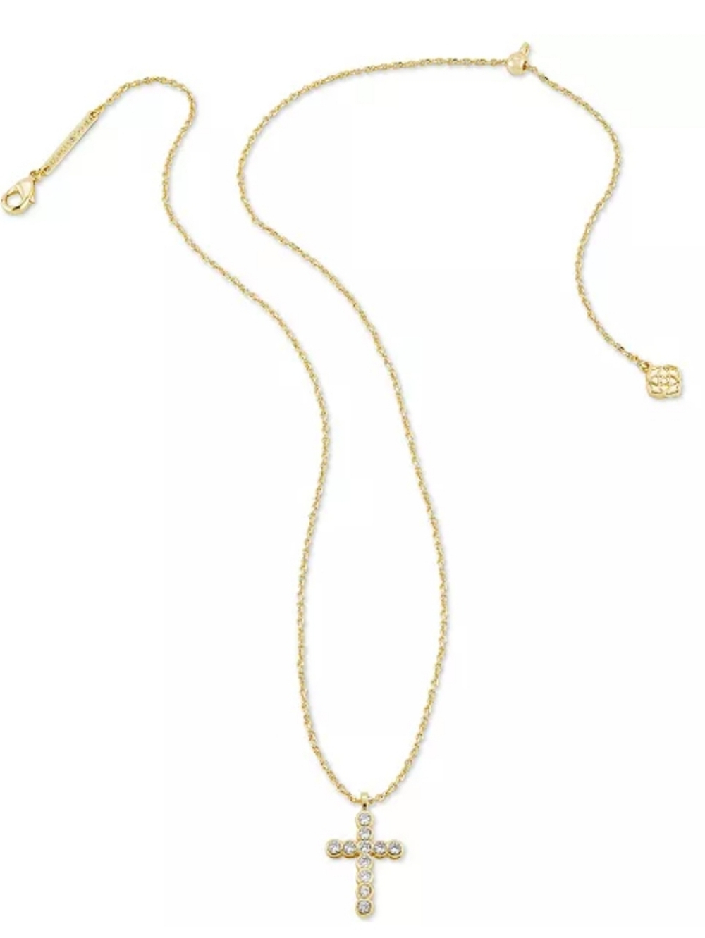 Kendra ScottGold-Tone Cross Crystal 19" Pendant Necklace - Picture 8 of 8